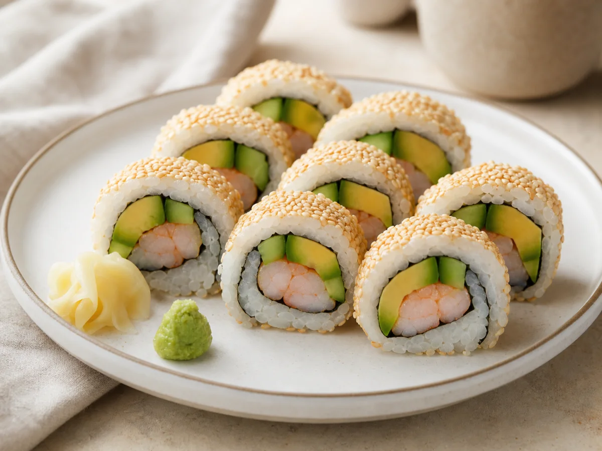 California crevette avocat