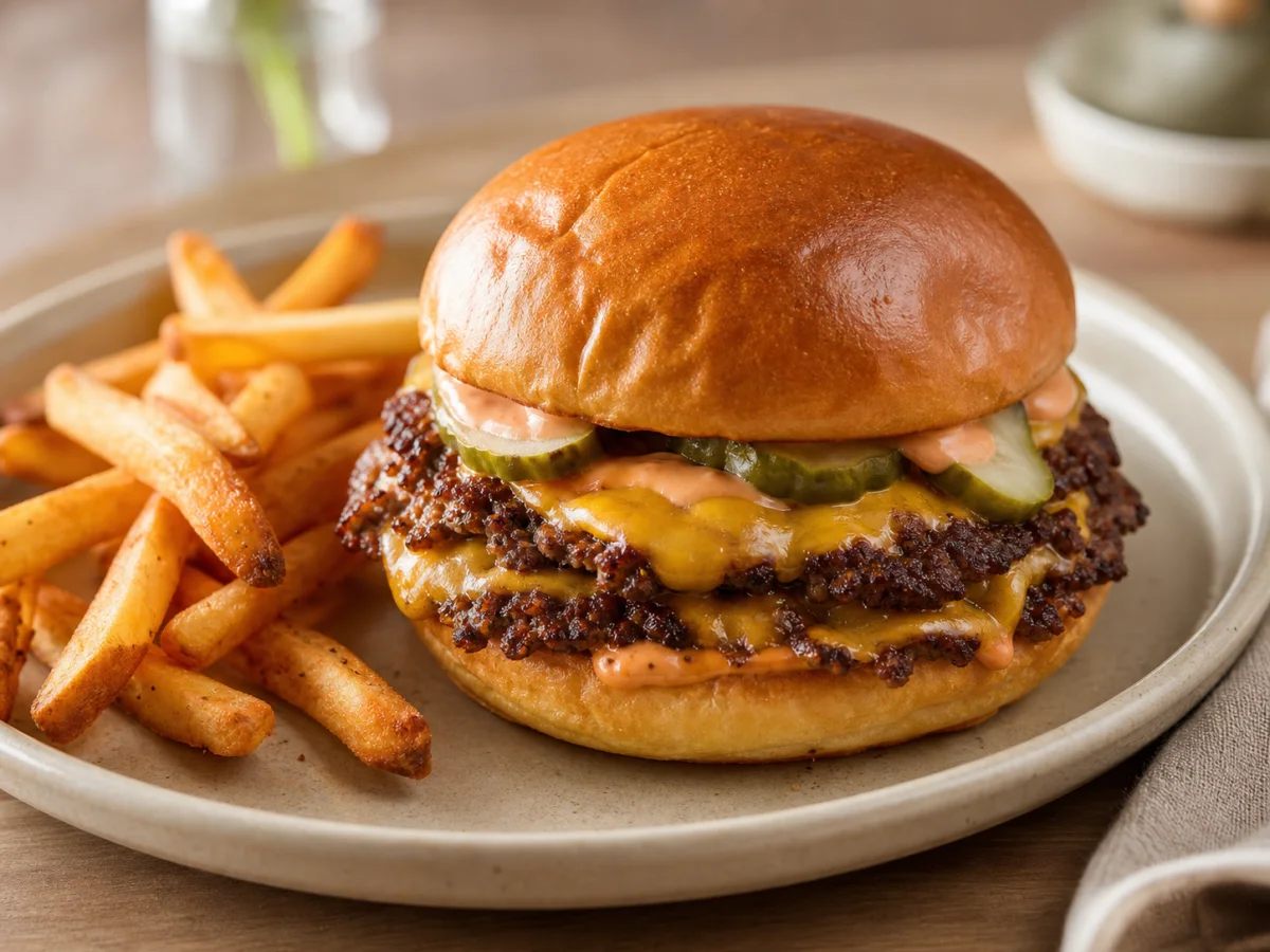 Smash burger classique