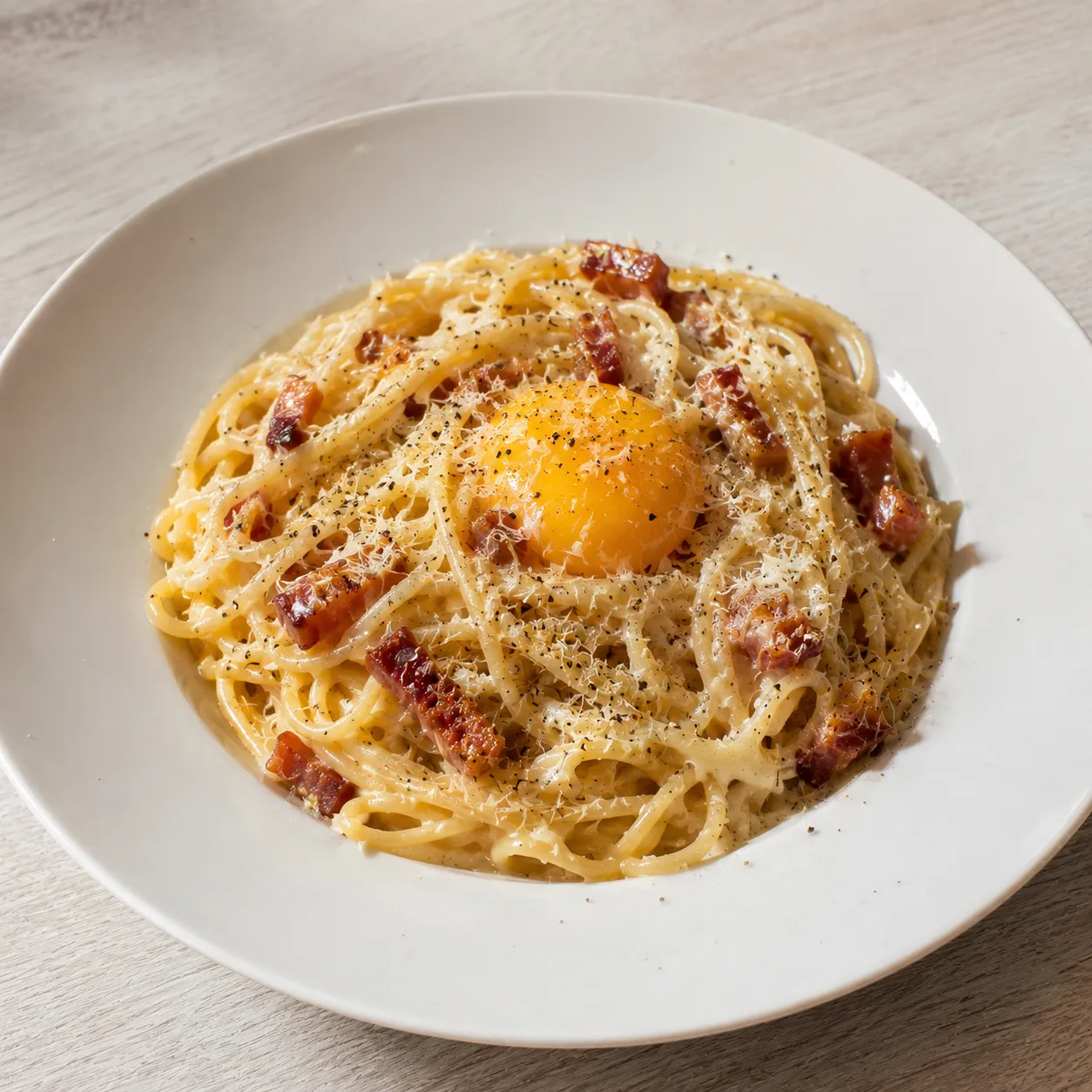 Pâtes carbonara