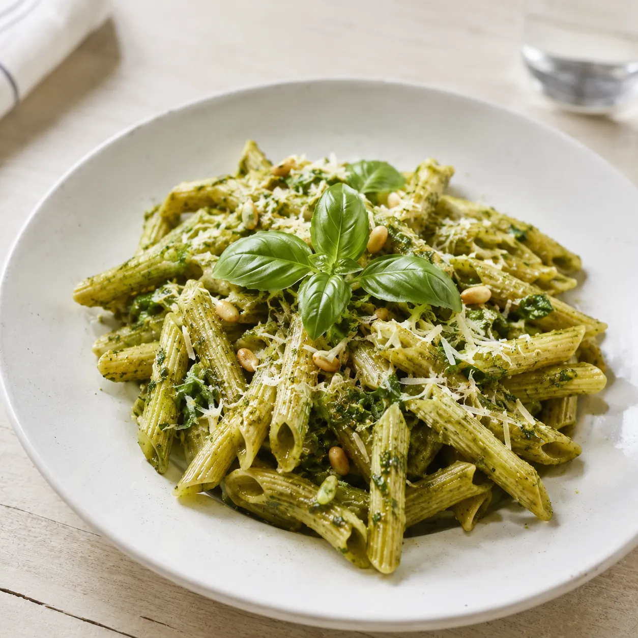 Pâtes au pesto