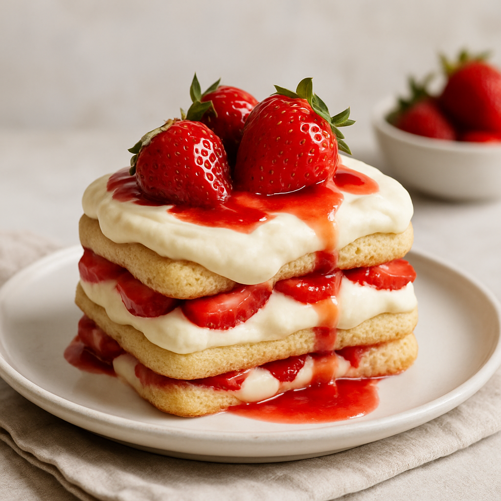 Tiramisu Fraise