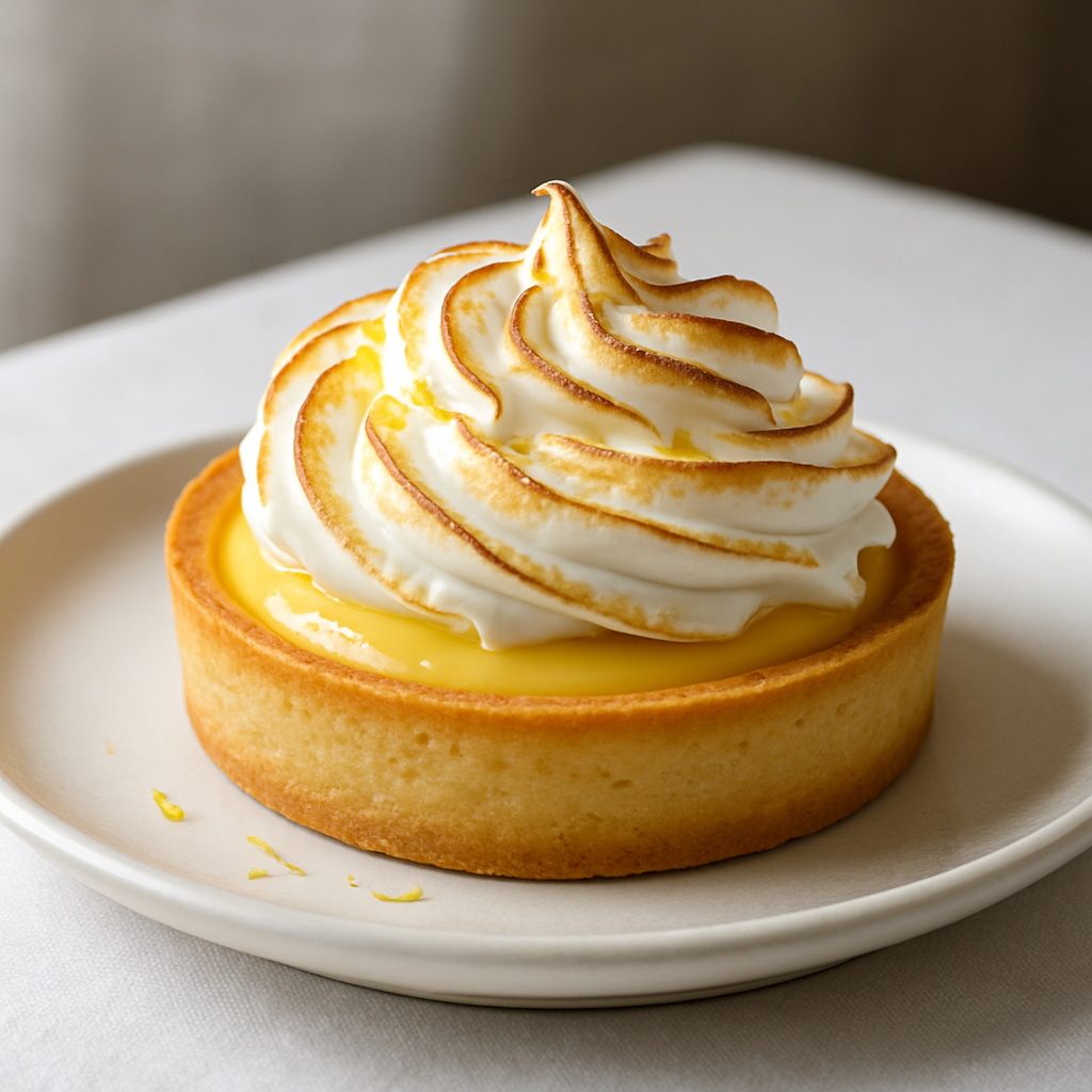 Tarte au citron meringuée