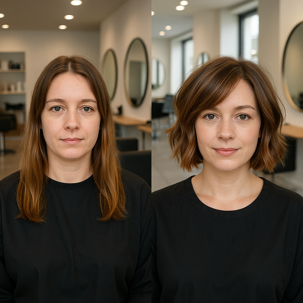 Coupe transformation femme
